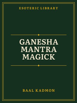 Cover of Ganesha Mantra Magick