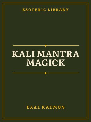 Cover of Kali Mantra Magick