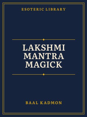 Cover of Lakshmi Mantra Magick