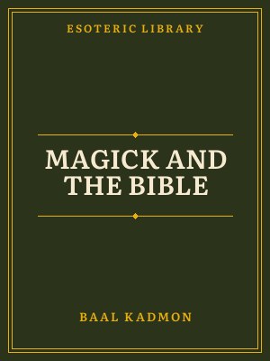Cover of Magick and the Bible