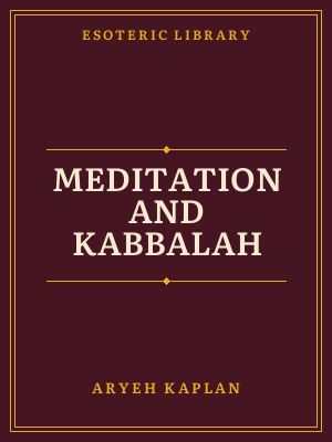 Cover of Meditation and Kabbalah