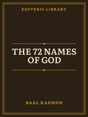 Cover of The 72 Names of God